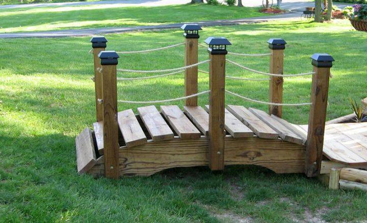 Small Garden Bridge Idea Decoist