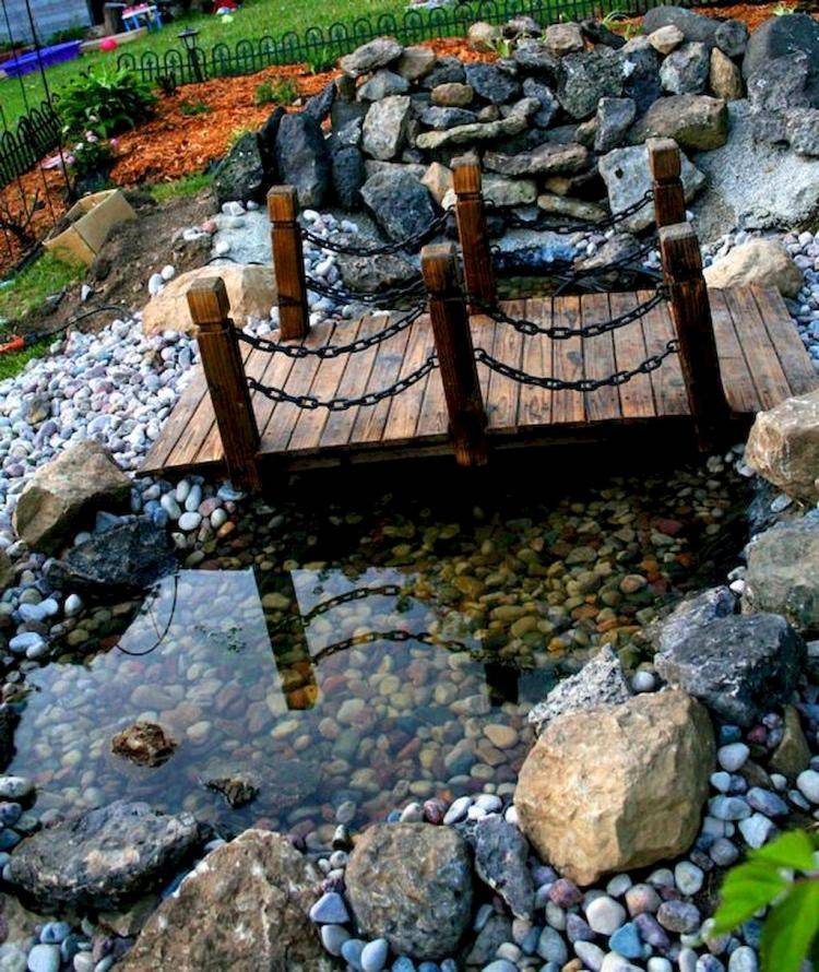 Backyard Pond Bridge Small Footbridge