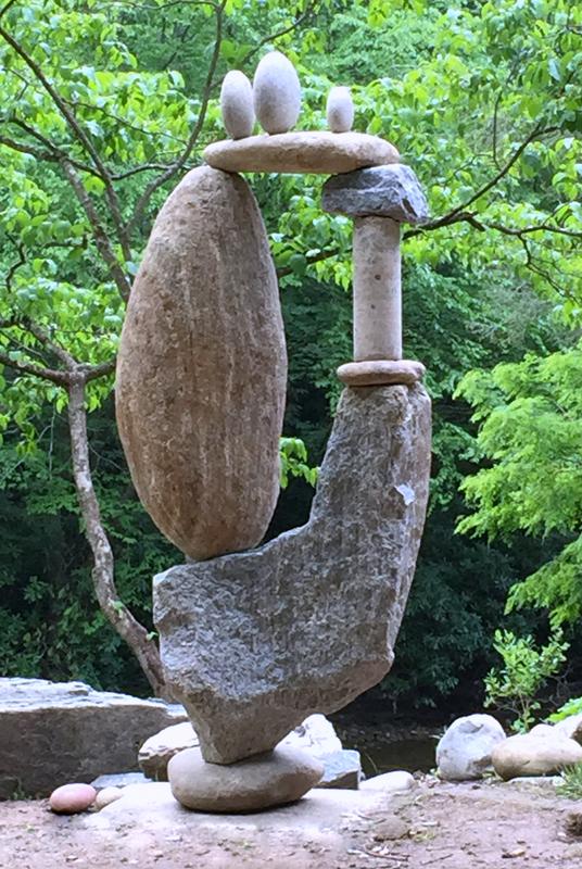 Stone Sculpture Garden Art