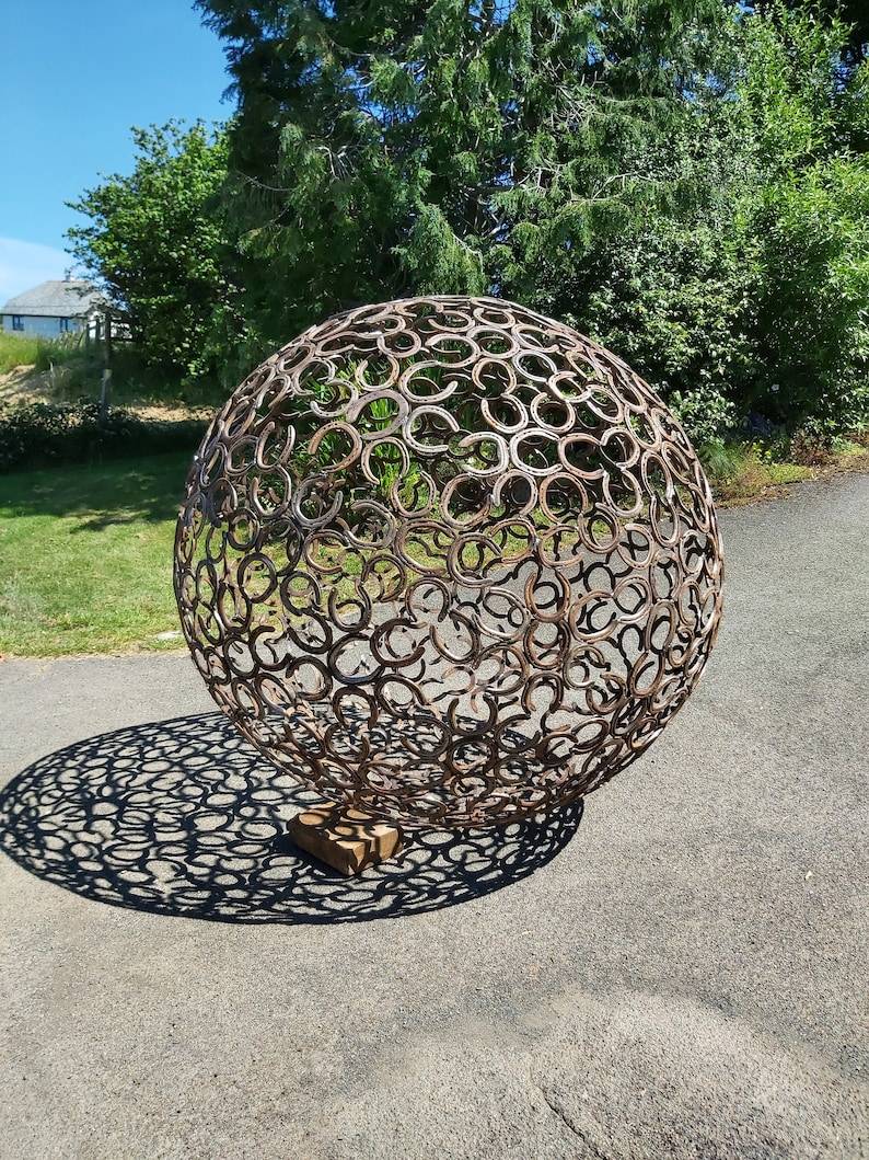 19 Outdoor Sphere Garden Sculptures Ideas To Try This Year SharonSable