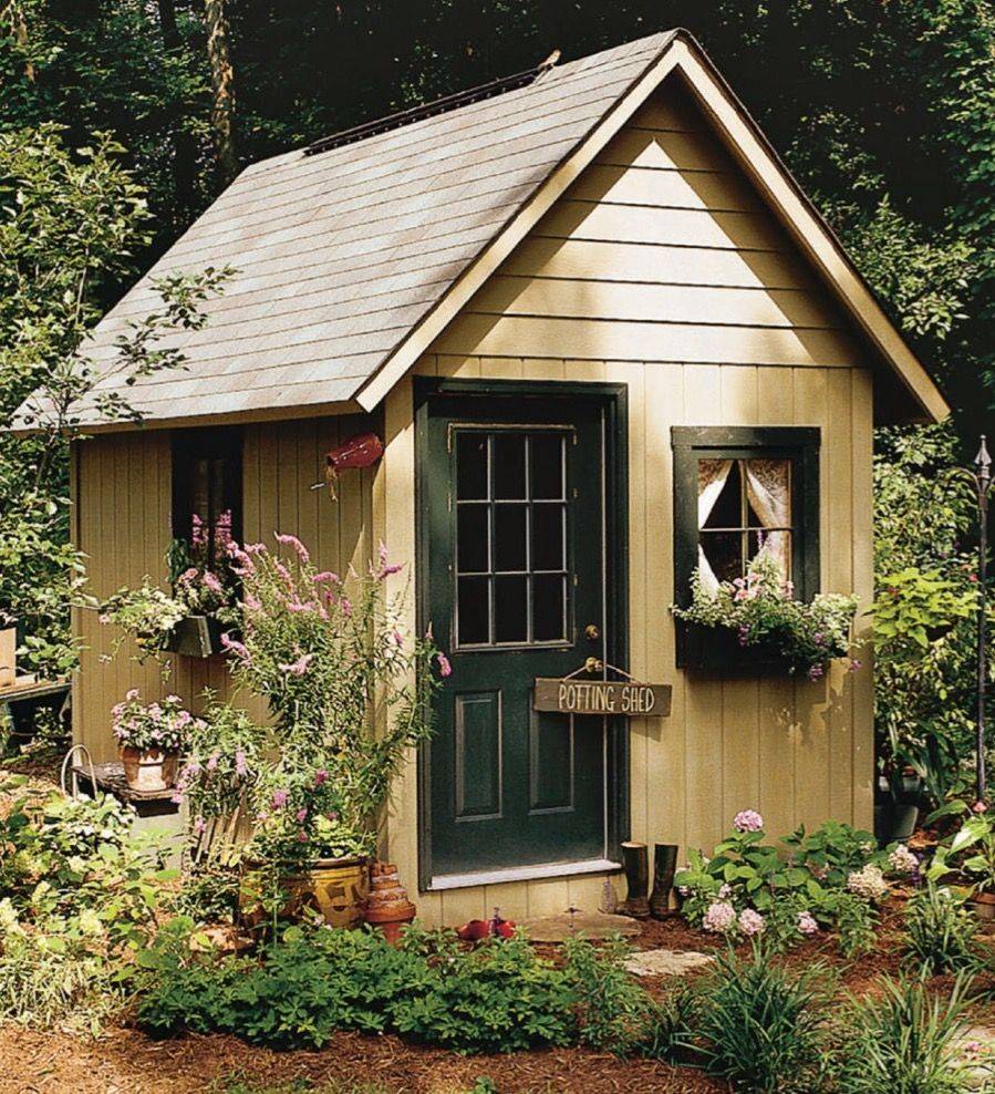Cottage Garden Shed Ideas