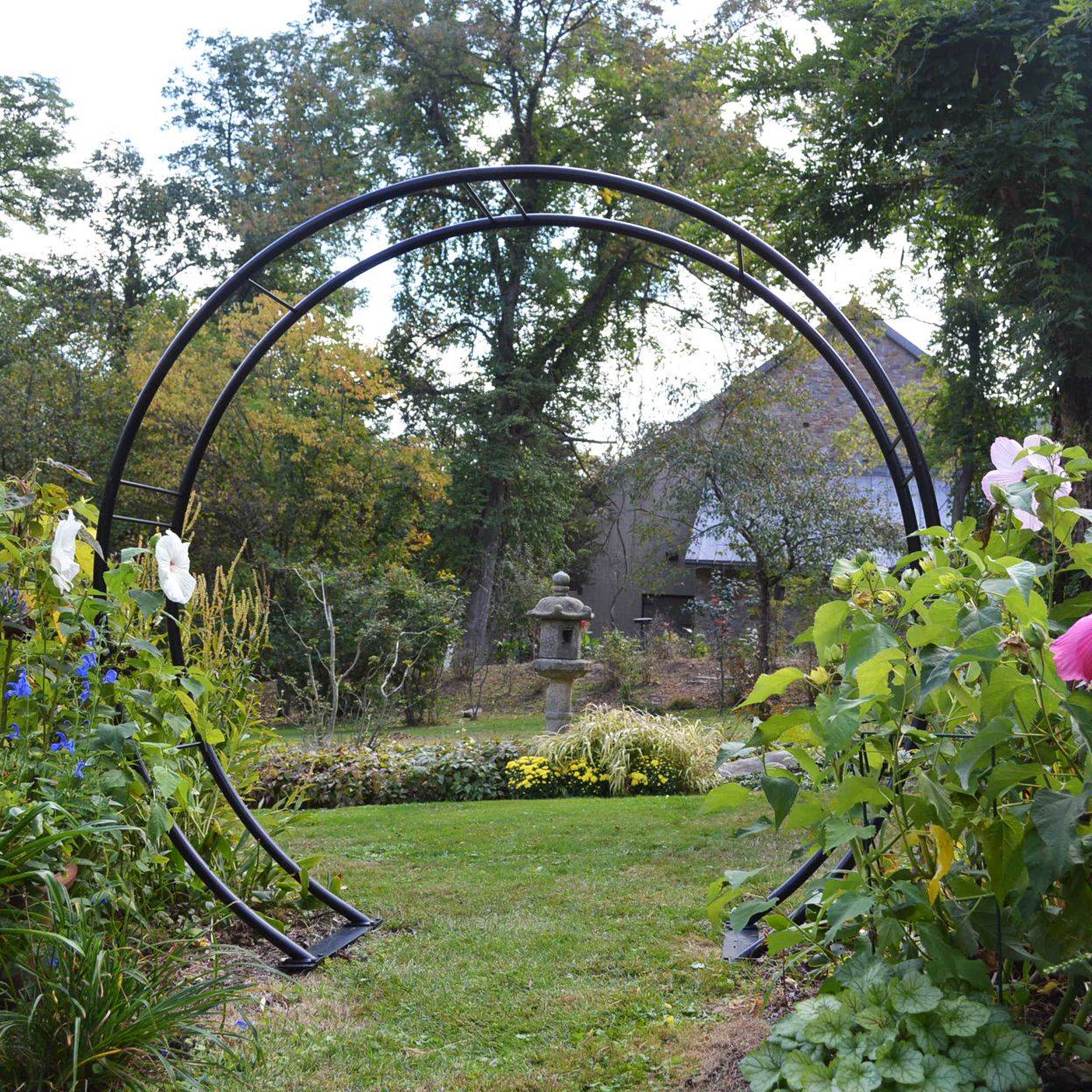 A Wooden Garden Arch