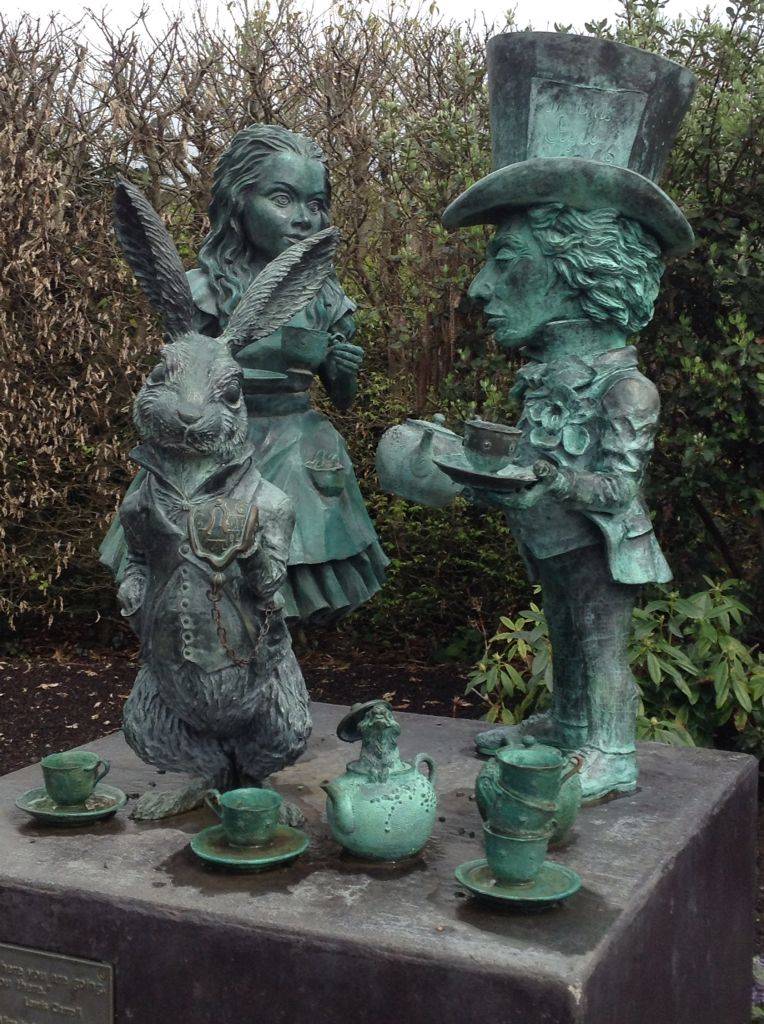 Wonderland Mad Hatter Garden Art