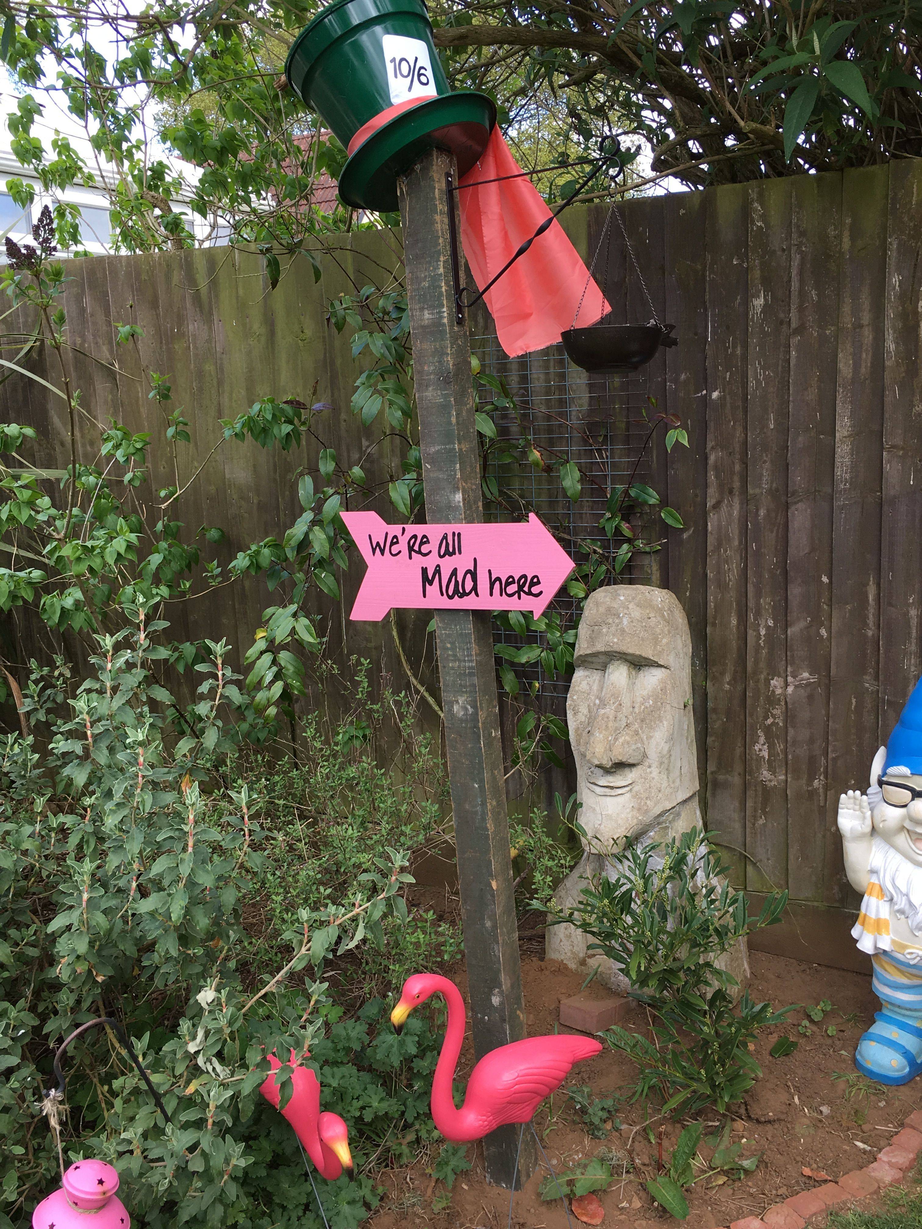 Wonderland Garden Figurines