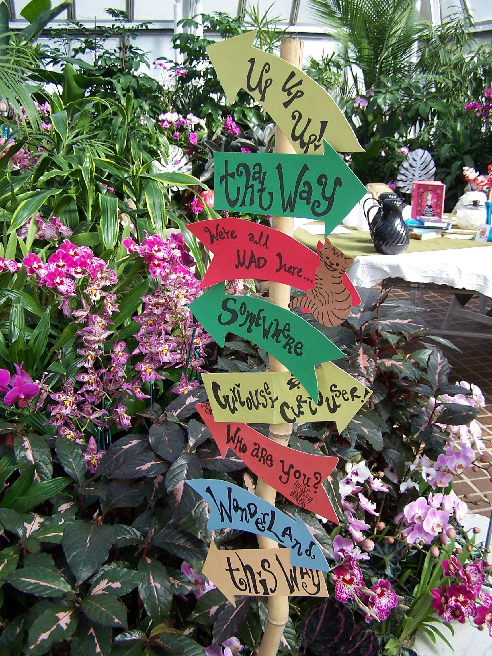 Wonderland Yard Art