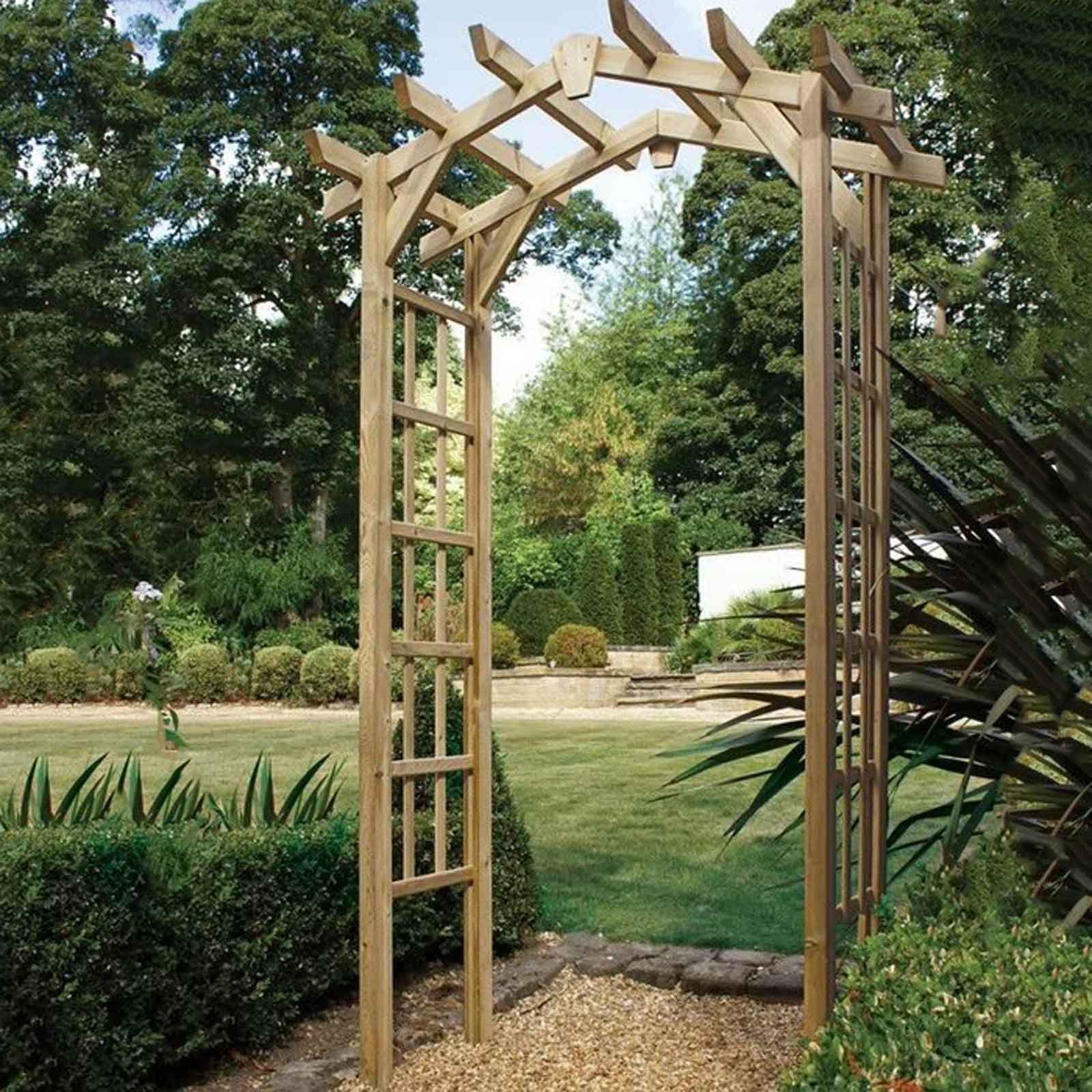 Wooden Garden Arches