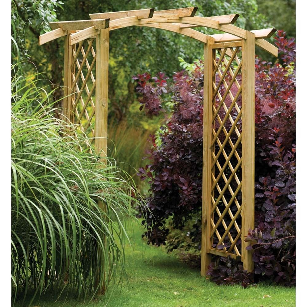Wooden Garden Arches