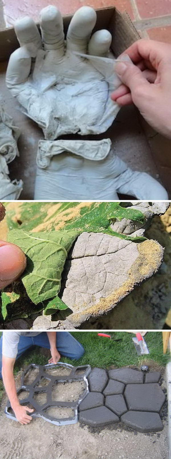 Diy Concrete Garden Decor