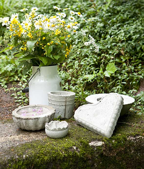 Diy Concrete Garden Ideas