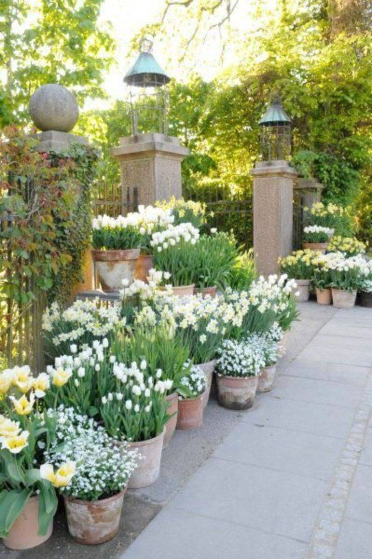 Inspiring French Country Garden Decor Ideas