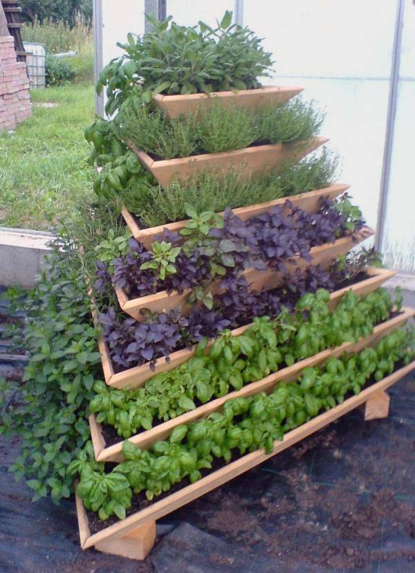 A Tiered Container Garden Southern Patio