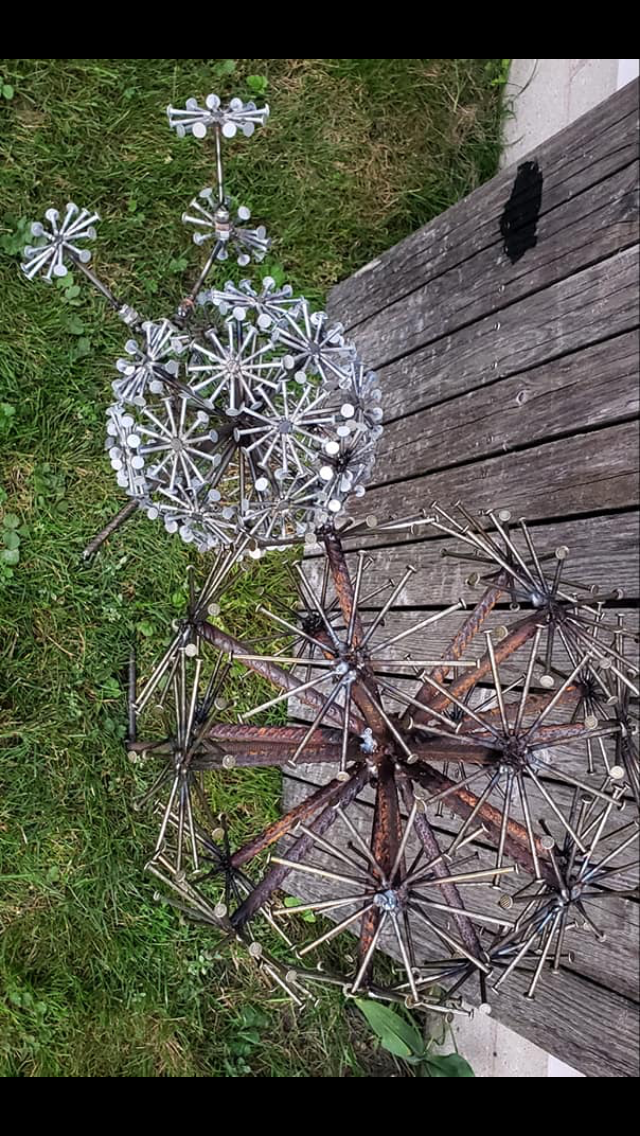 Outdoor Metal Gardens Art