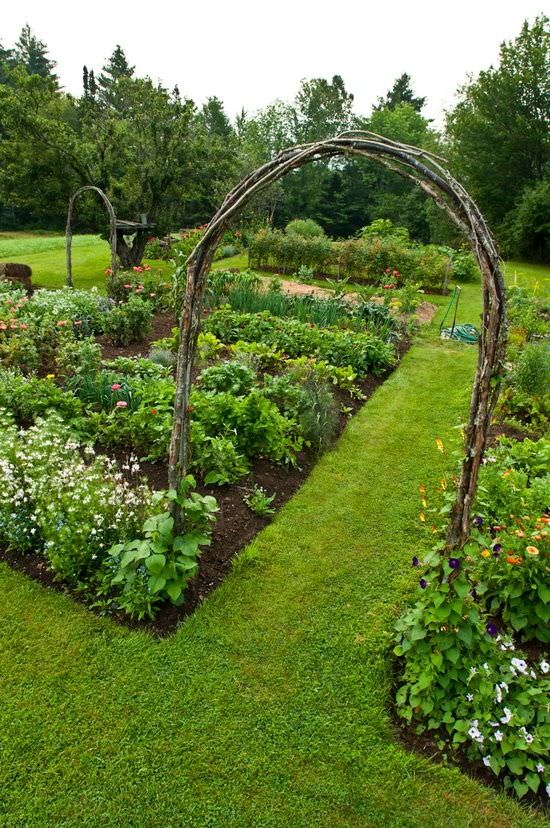 The Ornamental Kitchen Garden Country Garden Design