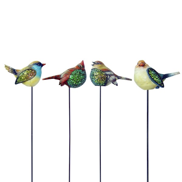 Hummingbird Outdoor Ornament Stake Bird Patio Decor Porch