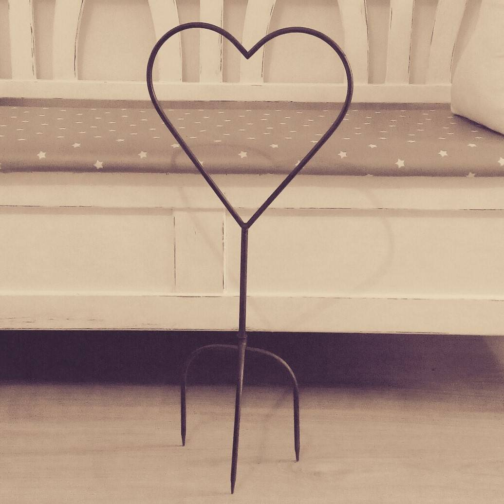 Metal Heart Garden