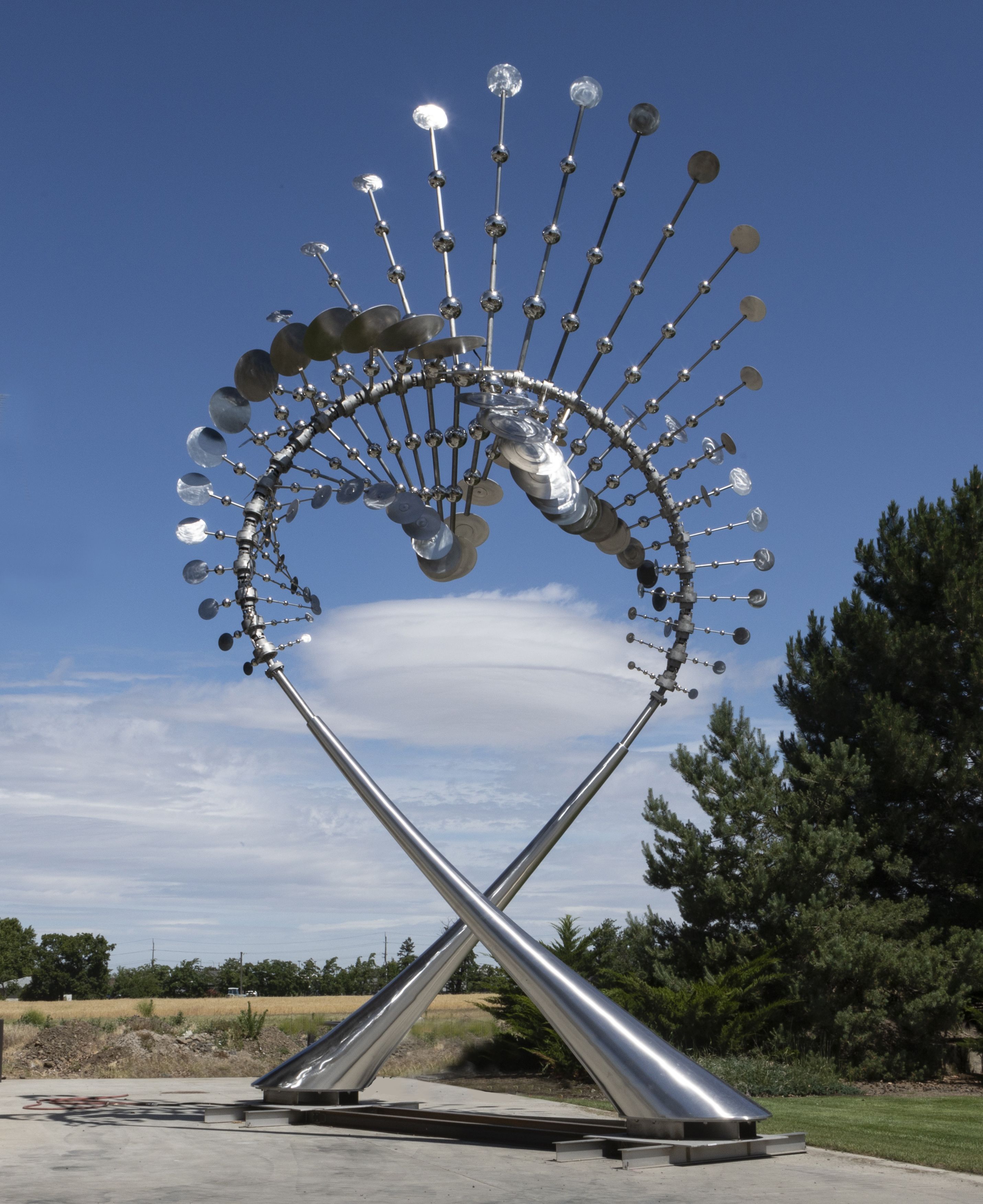 Garden Wind Sculptures Fasci Garden