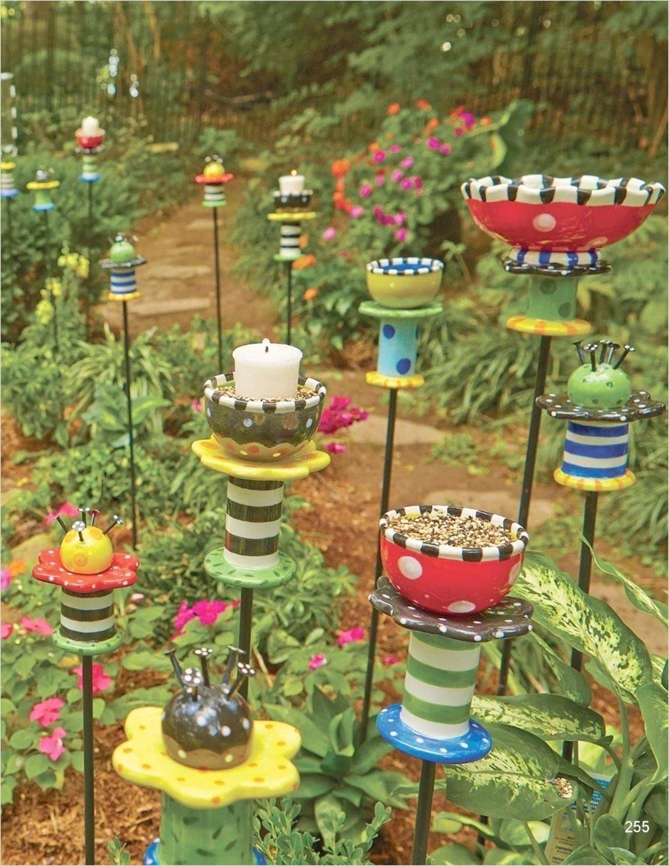 Teapot Garden Totems
