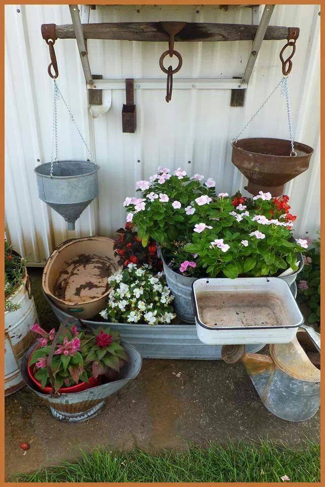 20 Flea Market Garden Art Ideas You Must Look SharonSable
