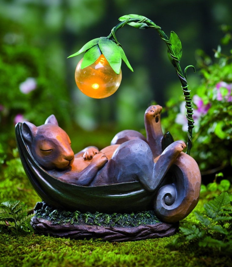Rustic Artificial Animal Sculpture Resin Rabbits