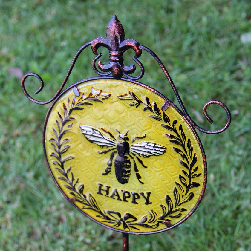 Busy Bee Garden Stake Bee Garden