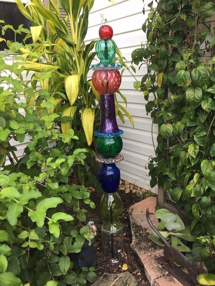 Pottery Garden Totems