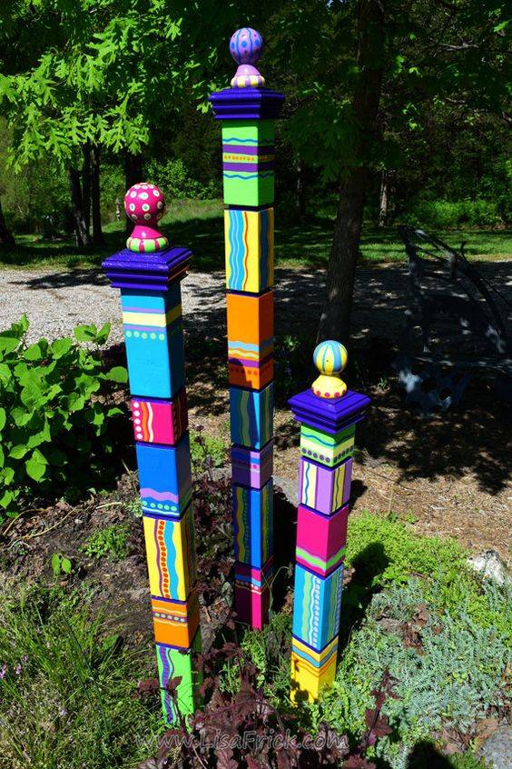 This Glass Garden Totem