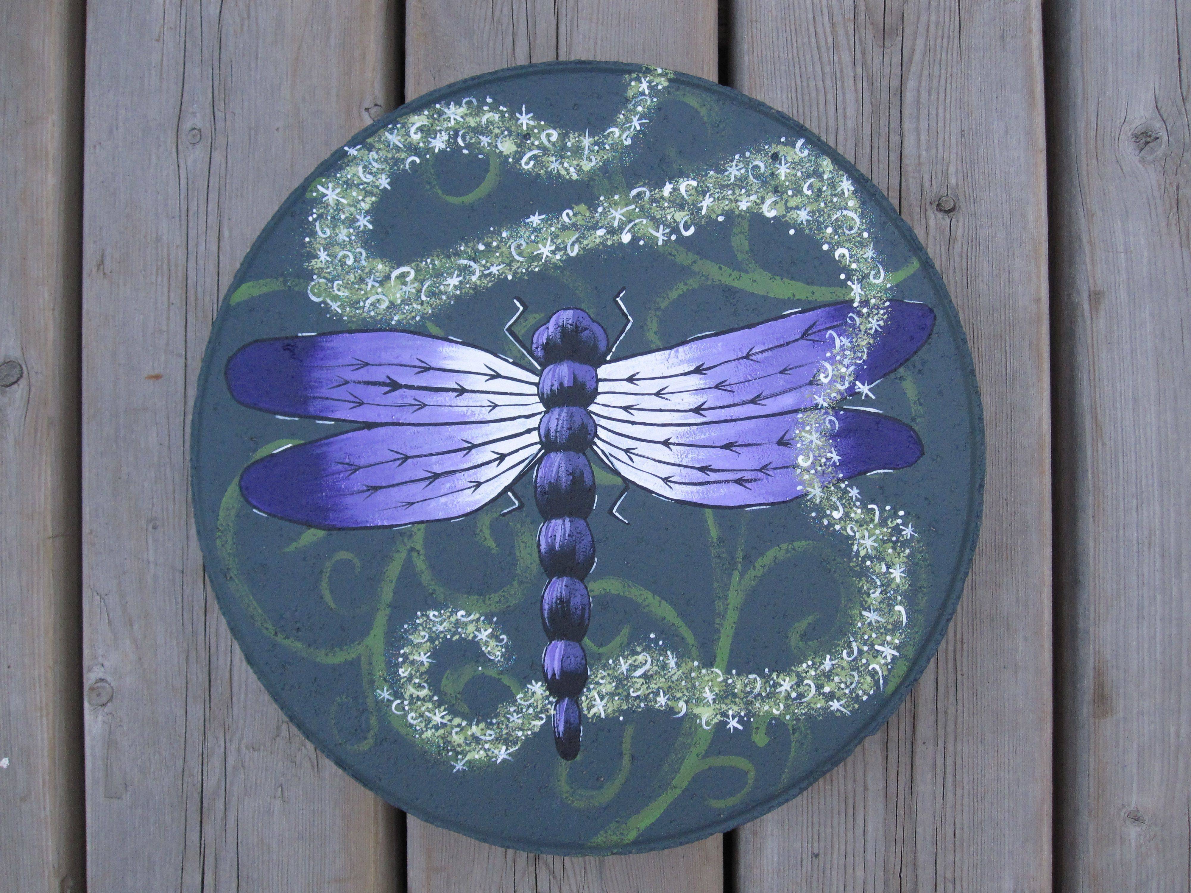 Painted Garden Stones