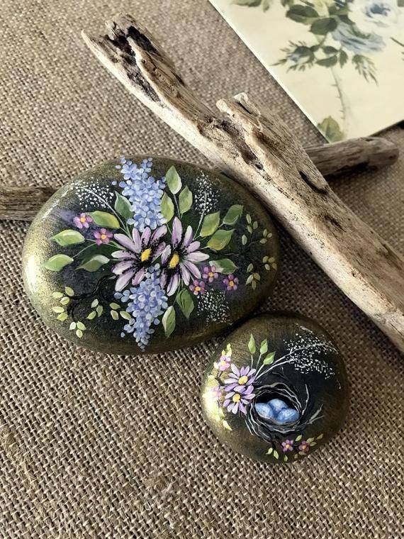 Hand Painted Inspirational Stone