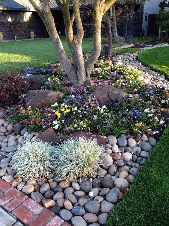 Old Wheel Barrel Garden Yard Ideas