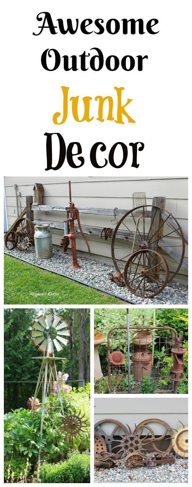 Junk Garden Ideas Edition