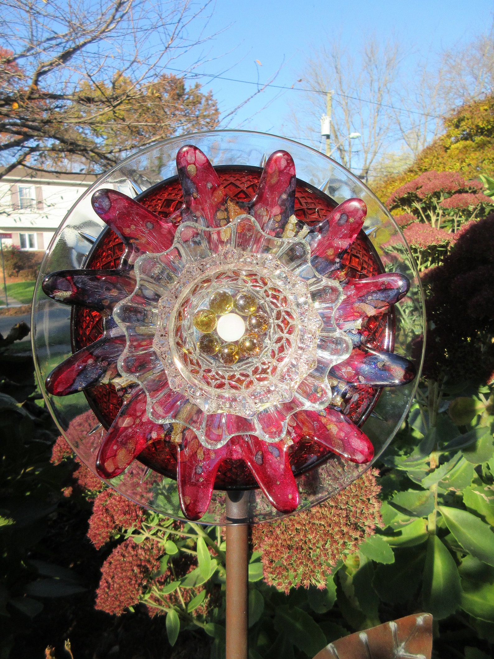 Glass Garden Artplate Floweyard Artsuncatchergarden