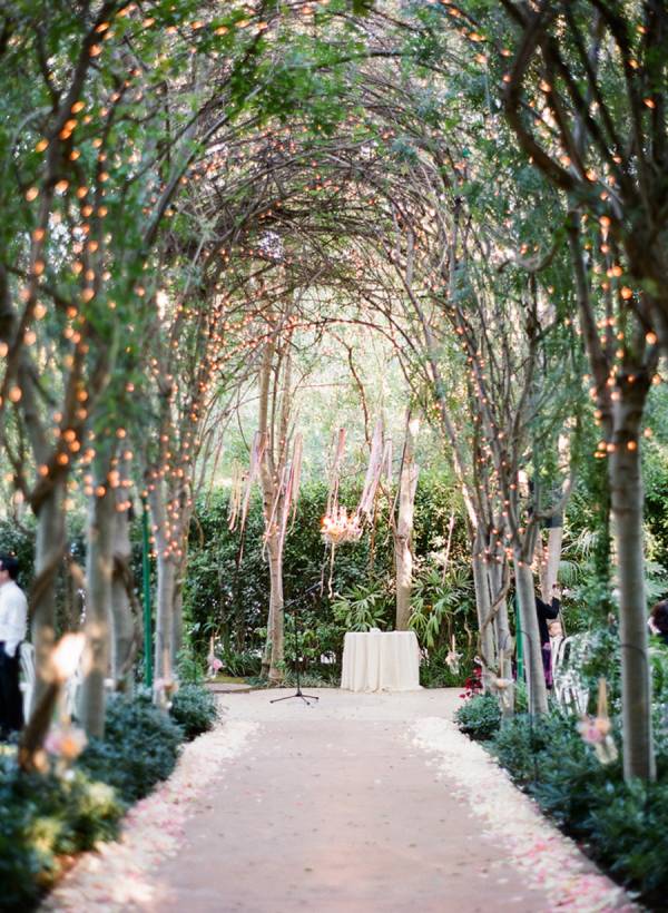 Ethereal Whimsical Boho Garden Wedding