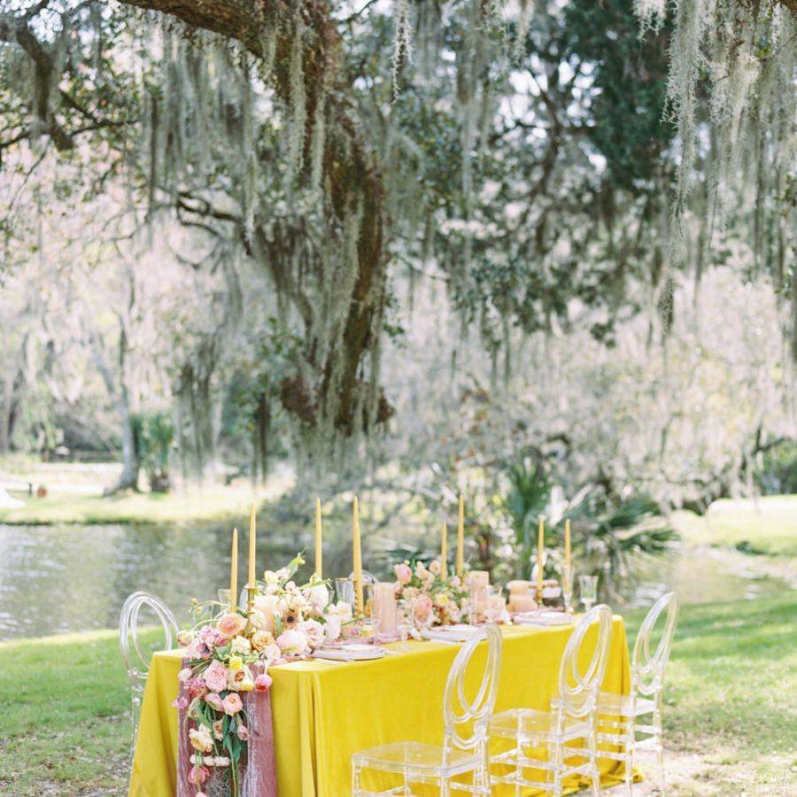 This Whimsical Wedding Reception