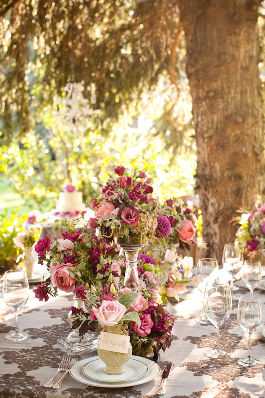 Romantic Wedding Centerpieces