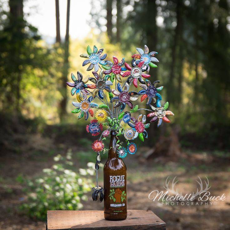 Sustainable Diy Wine Bottle Outdoor Decorating Ideas