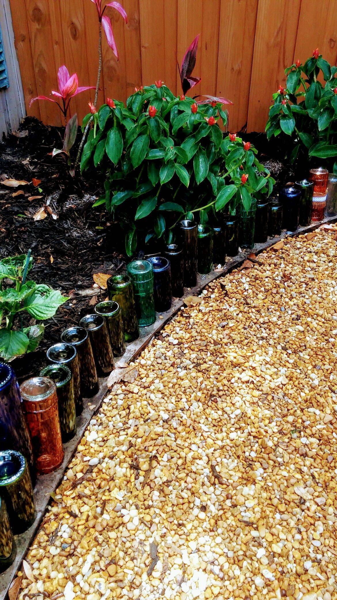 Wine Bottle Garden And Bottle Garden