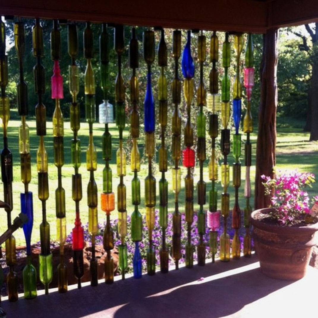 Bloo Plate Special Glass Garden Art