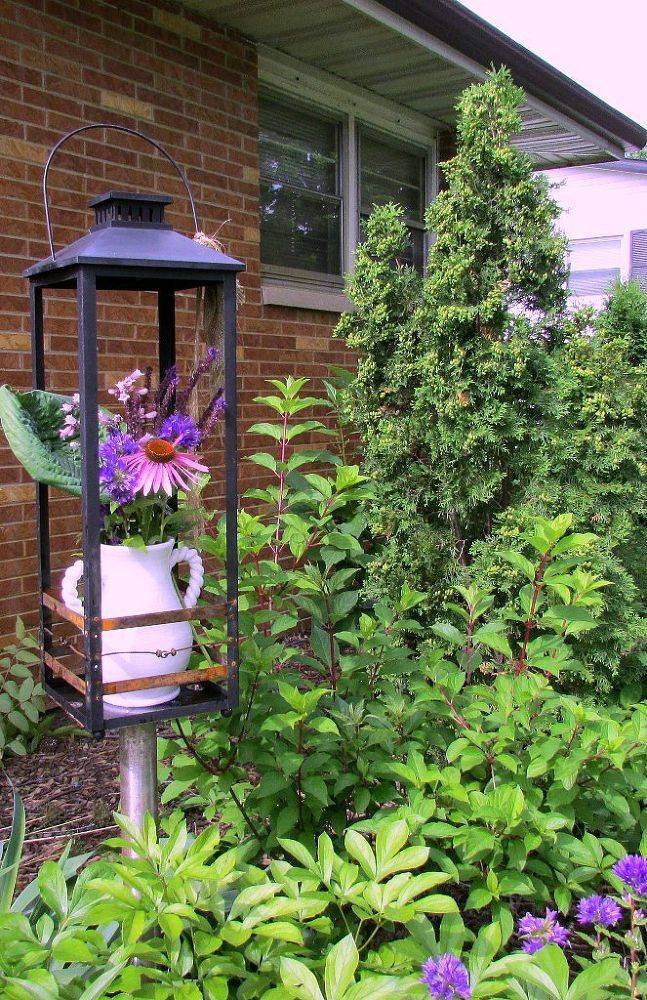 Trash Treasure Inspiration Garden Art