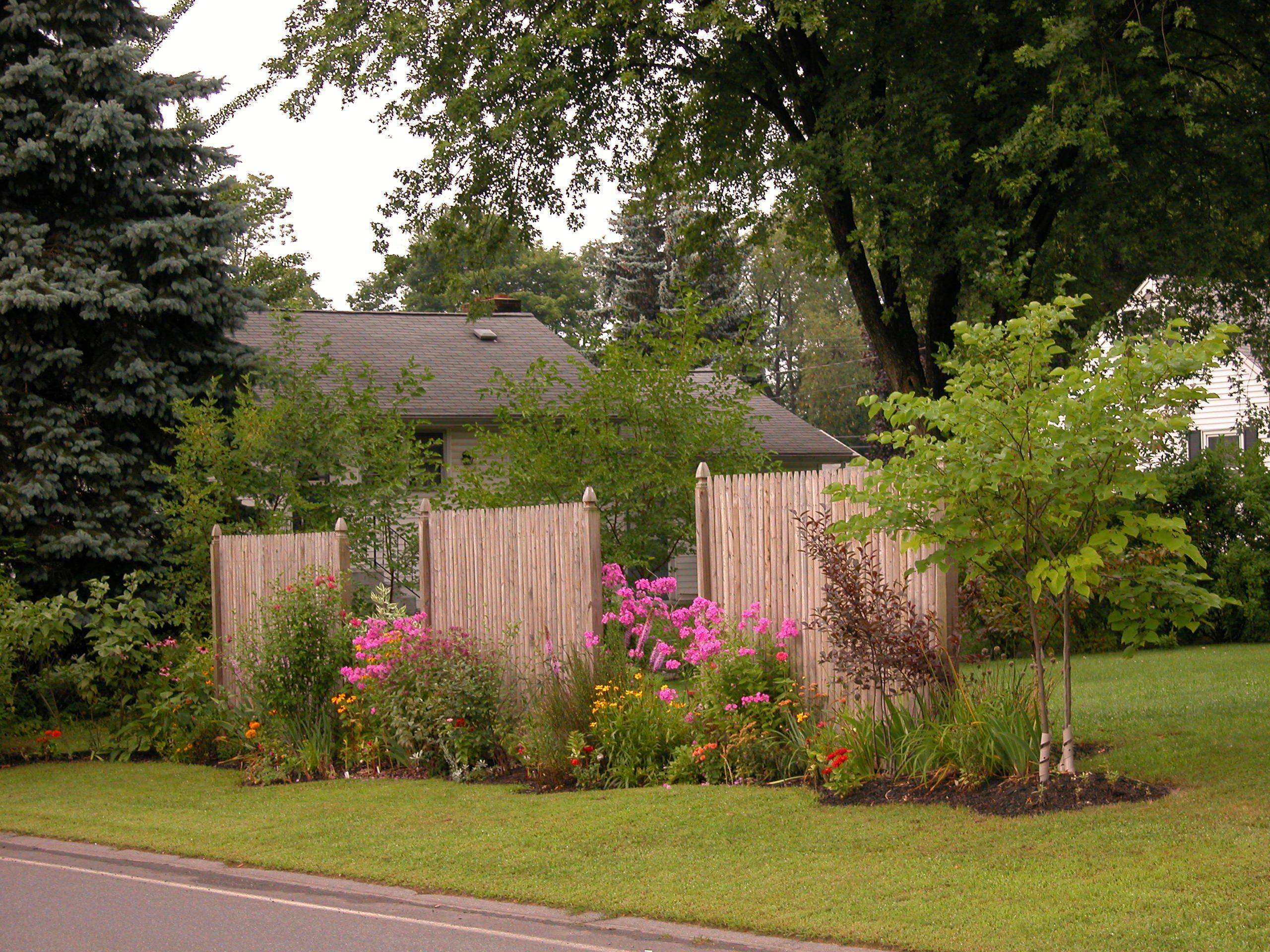 Backyard Privacy Fence Landscaping Ideas