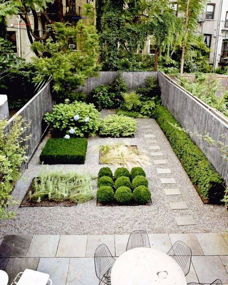 Small Backyard Privacy Garden Design