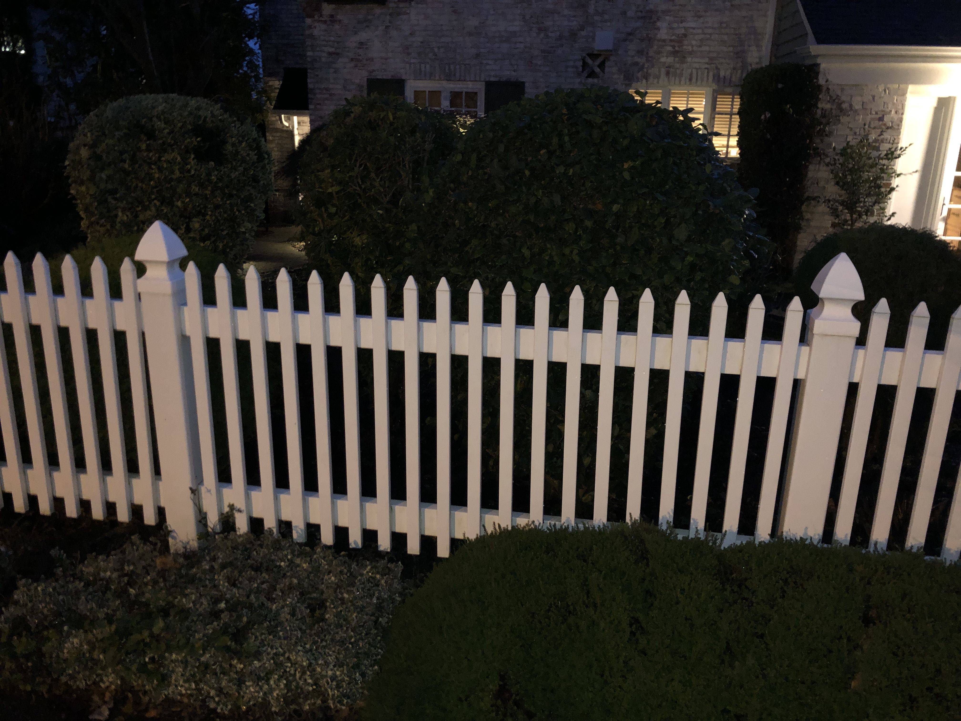 Original Old Wood Picket Fences