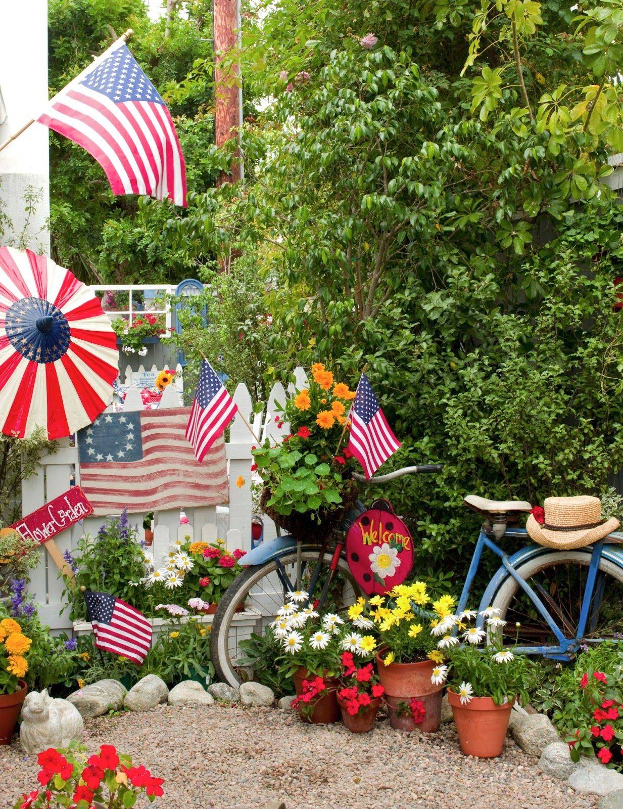 Flea Market Creative Garden Ideas Photograph