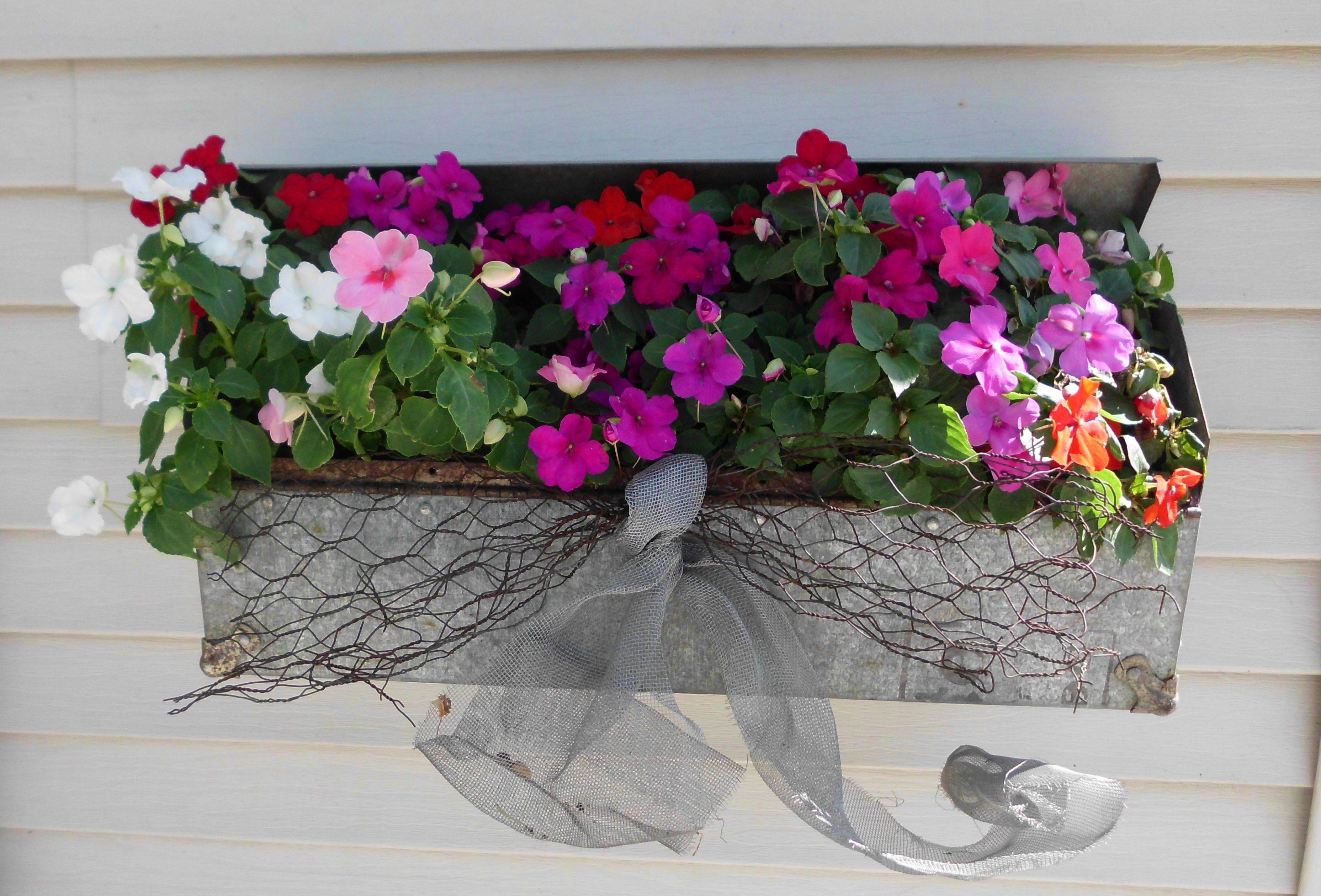 Flea Market Chic Container Gardens