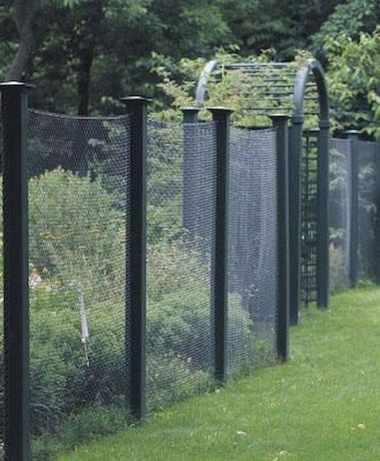 Low Maintenance Metal Garden Fencing
