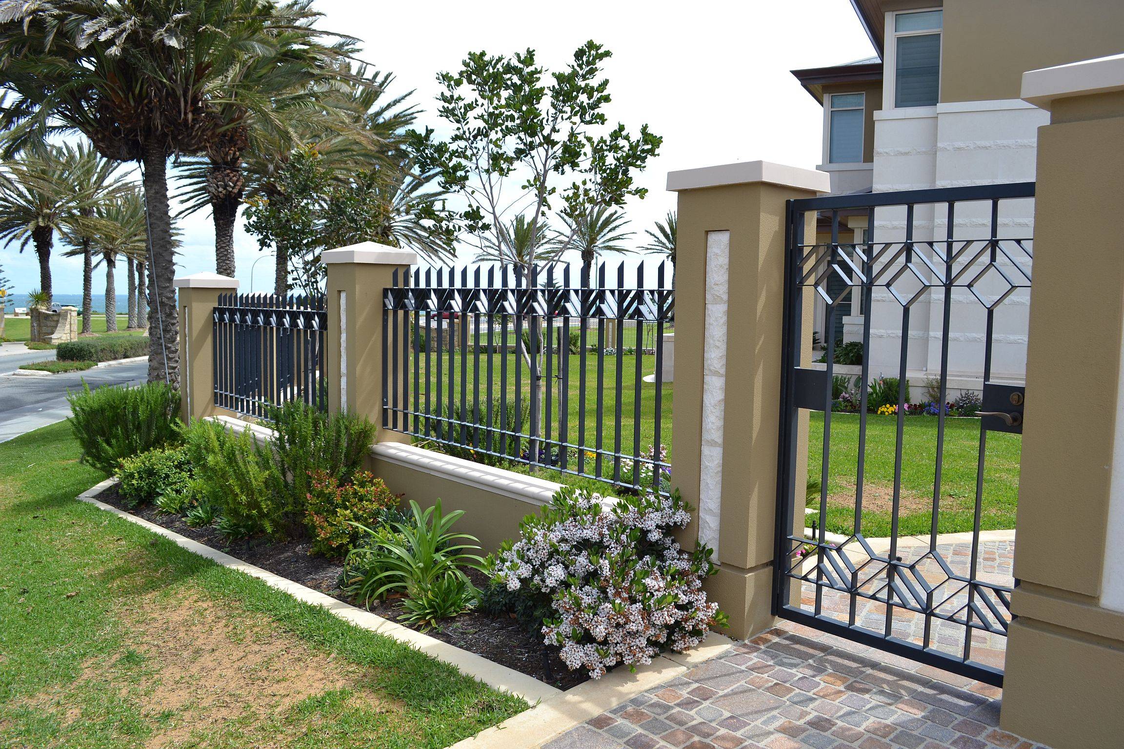 Low Maintenance Metal Garden Fencing