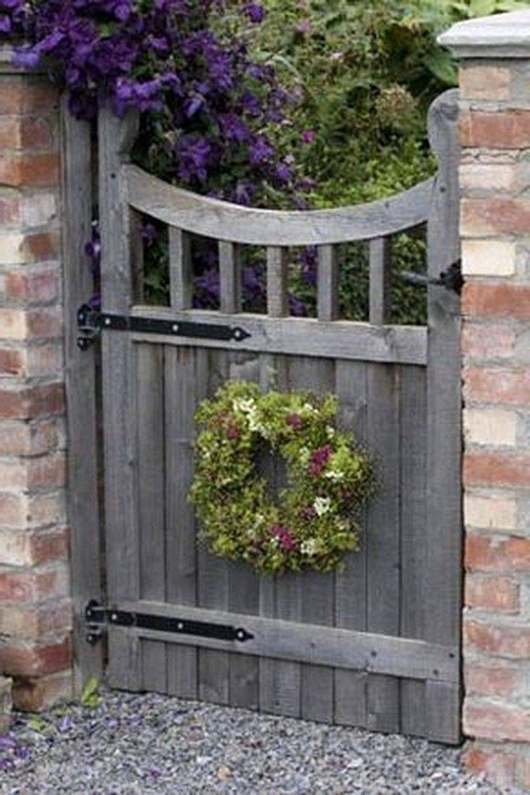 Inspiring Rustic Garden Gates Design