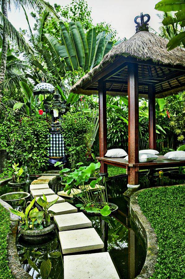 Indonesia Bali Tropical Garden Bali Garden