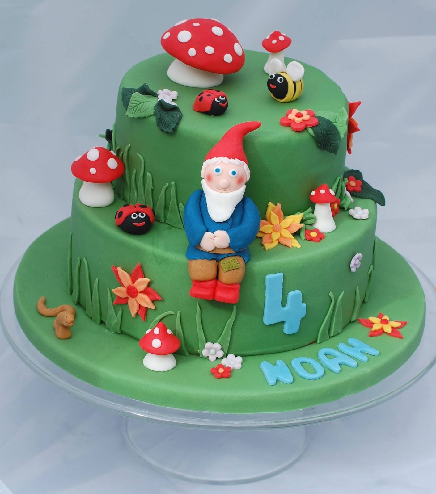 Fairy Garden Cake Fairy Birthday Cake