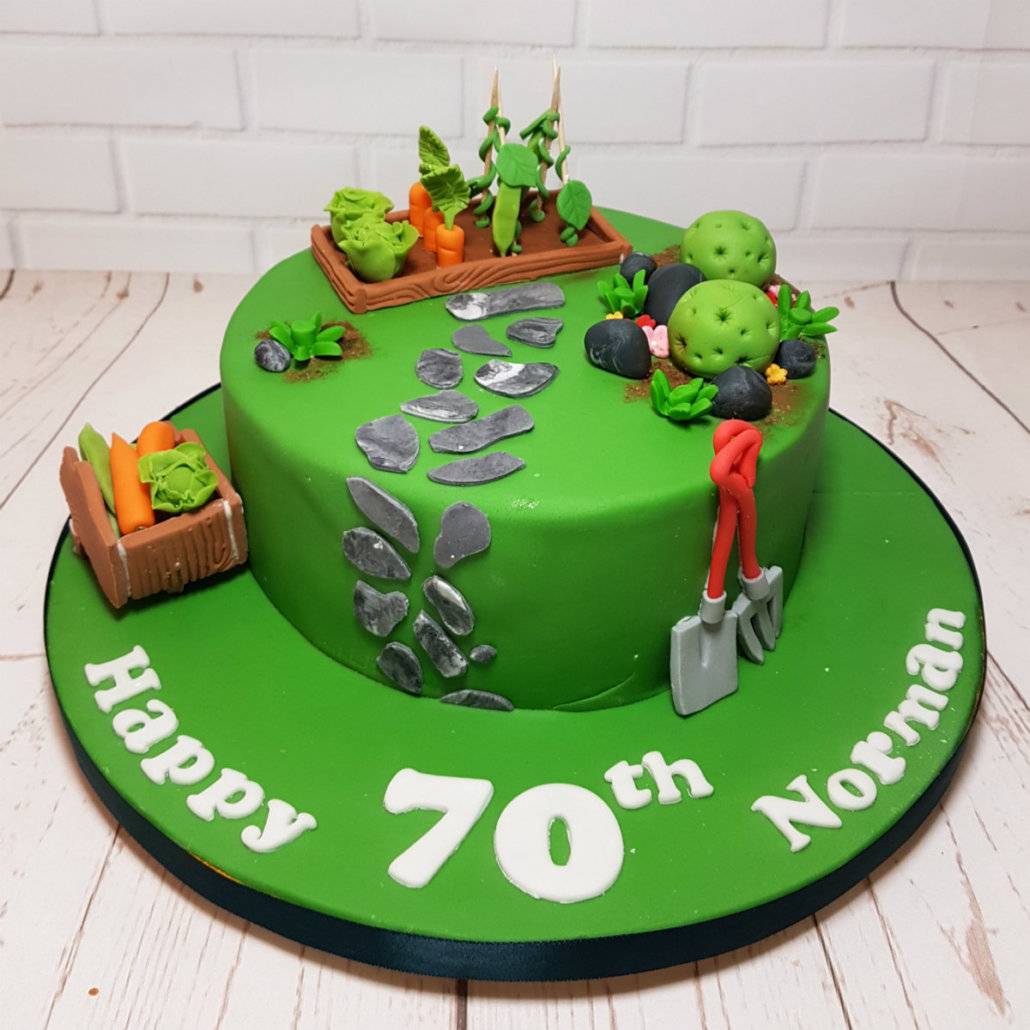 Garden Cake Decorations Cheap Best Ideas