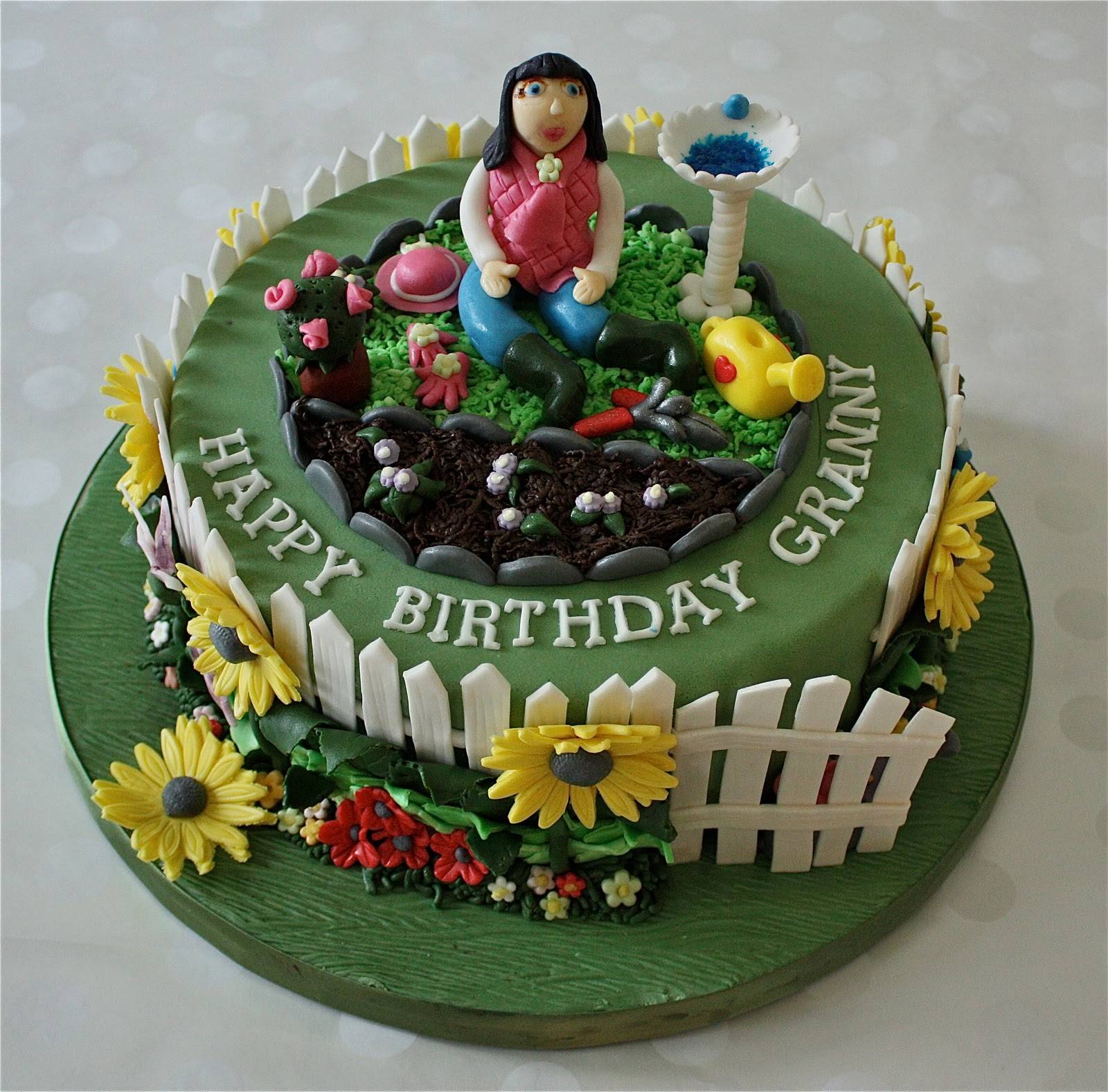 Pinterest Garden Cakes